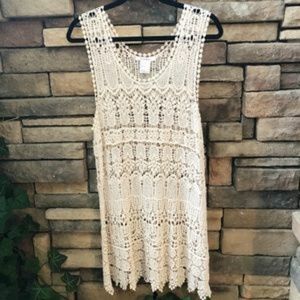 Crochet Cover-up by Jordan Size XL